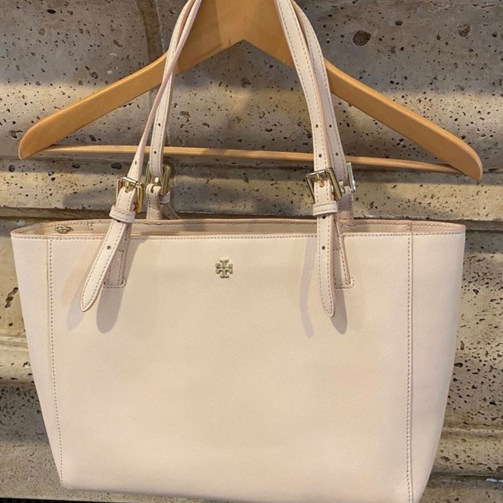Tory Burch Bag Light Pink Emerson Tote